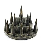 Fair Trade und Handwerkskunst Artisanal Ringhalter/Ringständer (13 Kegel), Holz, Schwarz, Vintage