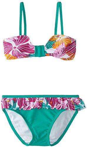 Roxy Little Girls' Floral Bow 2 Piece Bandeau Set