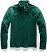 The North Face Men's TKA Glacier Quarter Zip Pullover, Night Green/Night Green, Large