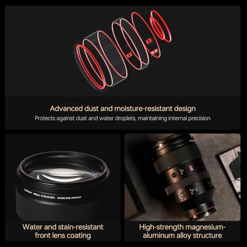 Image of VILTROX AF 135mm F1.8 LAB FE Full Frame for Sony E, Telephoto Auto Focus Prime Lens with HyperVCM Motor for Sony E-Mount A7SIII A7III A7RIII A7IV A7RIV A9 A1 FX3 A7RV ZVE1 A7CR A7CII A93 ZV-E10 FX30