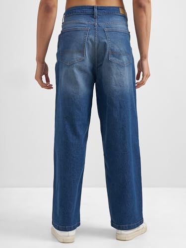 Image of Highlander Men's Straight Relaxed Fit Jeans | Stretchable | Everyday Comfort & Style| Jeans for Man|Premium Cotton Blend