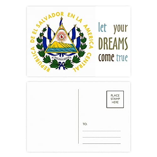 Cartes postales San Salvador Salvador lot 20 emblème national Dream Come True
