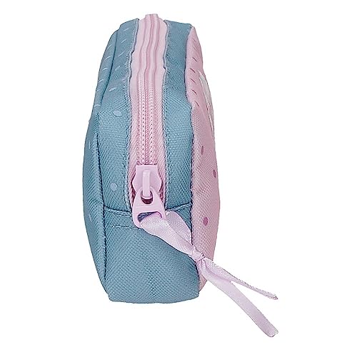 ROLL ROAD Peace Multicoloured Pencil Case 22 x 7 x 3 cm Polyester, Multicoloured, One Size, Case - Image 2