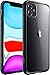 Mkeke Compatible with iPhone 11 Case, Clear iPhone 11 Cases Cover for iPhone 11 6.1 Inch-Black