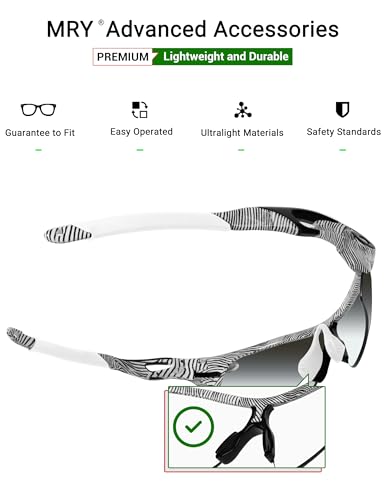 Image of Mryok Replacement Earsocks Nosepieces Kits for Oakley RadarLock Path /RadarLock XL /RadarLock Edge /RadarLock Pitch - Options