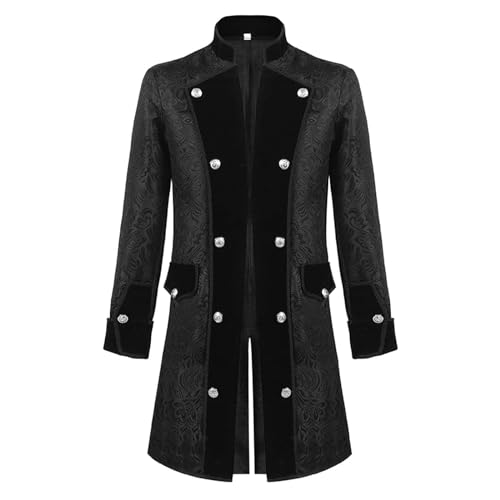 Veste gothique homme style médiéval et costume de cour du milieu du siècle