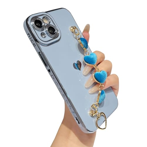Caseative for iPhone 15 Plus Case, Blue