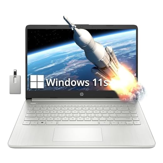 HP Stream Laptop BrightView HD de 14 polegadas, Intel Celeron N4120, 8 GB de RAM, armazenamento de 256 GB (128 GB eMMC + cartão USB de 128 GB), gráficos Intel UHD, câmera HD, carregamento rápido, 1