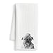 FISWAFY English Bulldog Gifts Bathroom Hand Towels, Bulldog Gifts for Women Men Dog Lovers Decorative Hand Towels for Bathroom Washroom, Funny English Dog Kitchen Dish Tea Towels, 16x24 Inch