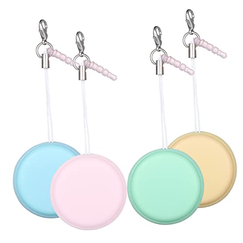 ARTIBETTER Screen Cleaners Macaron Shaped Phone Lens Cleaning Cloth Decorative Pendants Ideal for Macaron Cellphone Friends