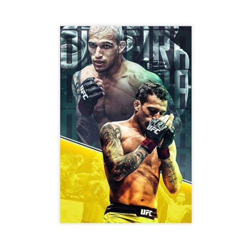 UFC - Charles Oliveira Canvas Poster Bedroom Decor Sports Landscape Office Room Decor Gift Unframe-style 12x18inch(30x45cm)