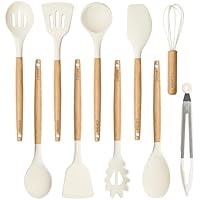 10-Piece Carote Silicone BPA-Free Kitchen Cooking Utensils Set only .99: eDeal Info