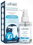 Reinigungsspray für Hörgeräte Kopfhörer Bluetooth Kopfhörer 30ml Udinett - Alkoholfreies - Sprühreiniger mit Bürste Gegen Schmutz und Ohrenschmalz