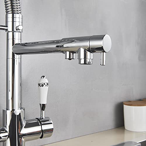 Filtre à eau robinet de cuisine pull down pour éliminer les bouteilles plastique - 7