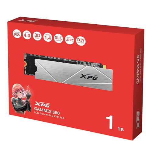 XPG GAMMIX S60 1TB SSD M.2 PCIe Gen4 x4 - Hdd - Immagine 7