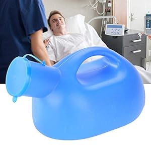 OKBY Urinoir – 2000ml draagbare outdoor urinefles met deksel mannelijke urine-urineurinehouder, blauw