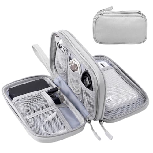 LAKPYN Funda para Disco duro Externo, Bolsa de Almacenamiento,Apta para Baterías Externas, Memorias USB y Accesorios para Auriculares