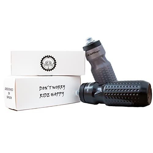 X Mtb Style Soporte Magnético Para Botellas y Botella Para Bicicleta Botellero ciclismo Con Bidón de Agua Bicis de Enduro Carretera XC MTB DH. (Negro) Cover