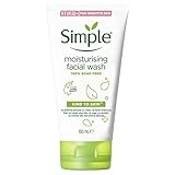 Simple Moisturizing Facial Wash, 5 Ounce (Pack of 3)