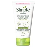 Simple Facial Wash Gel, Refreshing, 5 oz (Pack of 3)