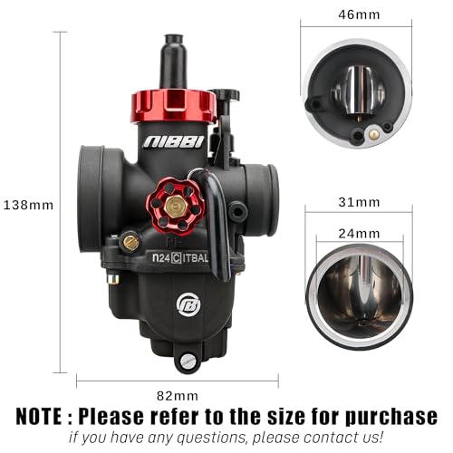 Nibbi PE24YJ Pe24Mm Carburetor 140Cc-150Cc Replacement High Performance thumb #1