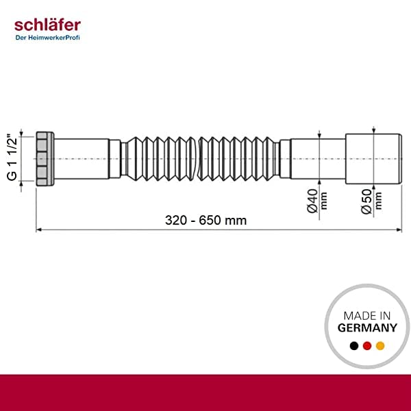 Raccord Bouton Pour Tuyau D'air Comprimé (en PP) - Rallonge Et Connecteur Universel Vissable - Fabriqué En Allemagne