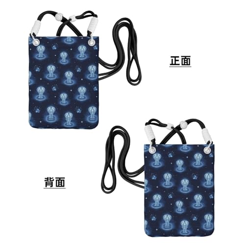 Adjustable Paracord Crossbody Bag, Mini Phone Purse Wallet Lightweight Everyday3