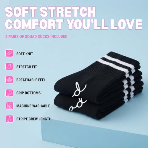Image of Funky Junque Bride Crew Socks, Bachelorette Wedding Party Gift