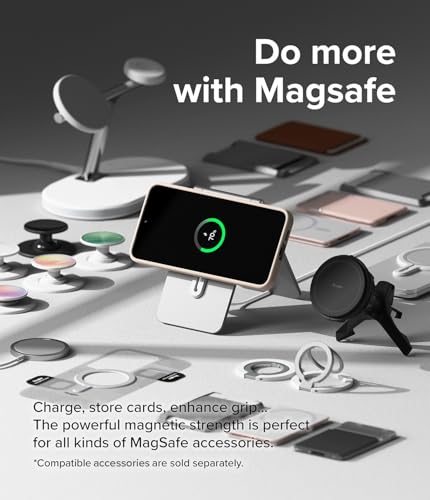 Étui silicone magnétique Ringke avec microfibre douce Galaxy S24 - 3