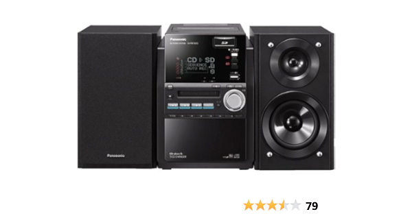 Amazon.co.jp: Panasonic D-dock SDステレオシステム(ブラック