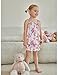 Arshiner Outfits for Girls Summer 2 Piece A-Line Loose Camisole Tank Top and Short Sets Toddler Girl Clothes Patten 01 4-5T