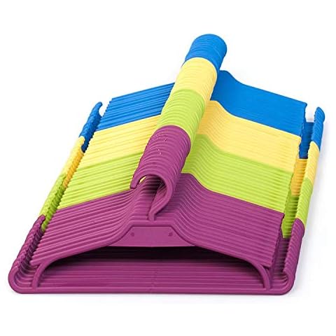 Kinder Kleiderbügel 40 Set Baby Kinderschrank Kinderkleiderbügel Cover