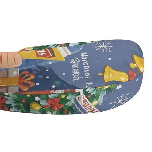 Almohada de viaje espuma viscoelástica tamaño único miniatura 4