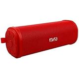 Bluetooth-Version 3.0 Mifa 203042 – tragbarer Lautsprecher mit Bluetooth, F6 SD, Farbe Rot