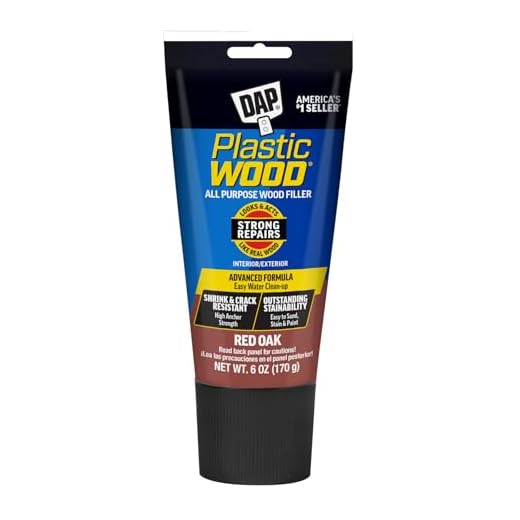 DAP 583 Series 00583 6oz Red Oak Latex Plastic Wood, 6 Oz
