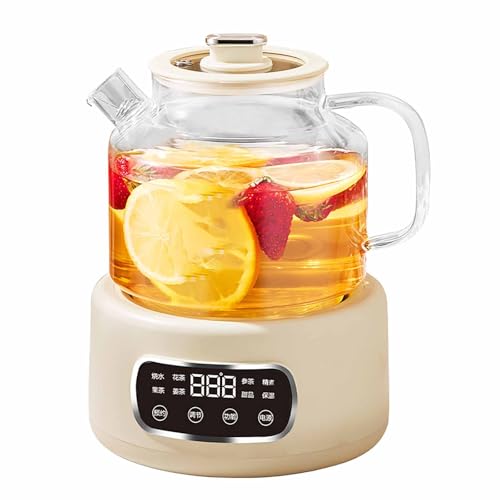 Tetera eléctrica de vidrio 1L con control de temperatura miniatura 1