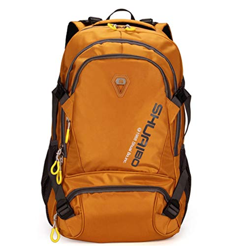 Preisvergleich Produktbild Rucksäcke Reise-Laptop-Rucksack Reise-Multifunktionsrucksack Business-Aktenkoffer Schlanker Leichter Laptop-Rucksack Braun-Gelb