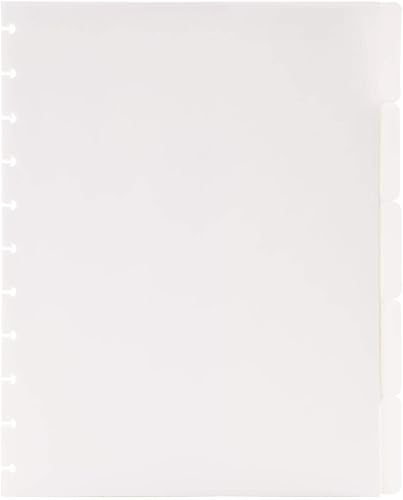 Miniatura 8 de Talia Discbound Notebook - Dividers (Letter Size, 8 Tab Pastel)