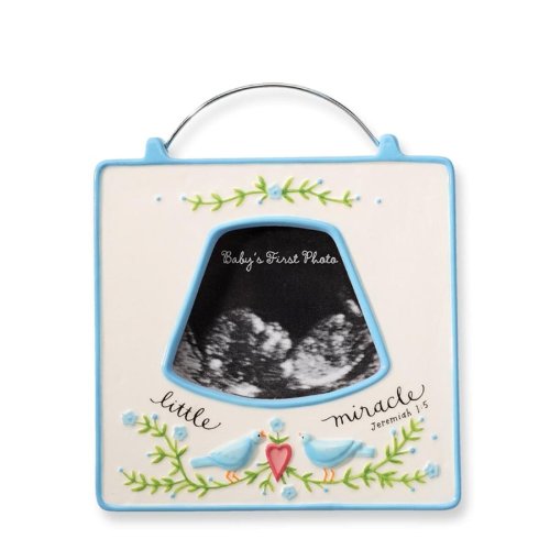 Cadre photo garçon Enesco souvenir précieux première échographie