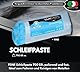 Lux Metal - Polierpaste Blau 350 g Fein Mittel Schleifpaste Für spiegelnden Glanz Auf Edelstahl, Aluminium, Eisen, Messing, Chrom, Holz, Marmor und Weitere Metall - Perfekt Zum Polieren von Messern