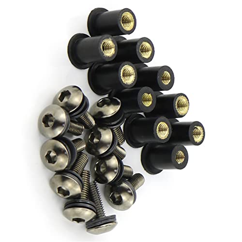 Vis de fixation bulle pour trajets quotidiens en Yamaha FZ6 FZ1 FZ8
