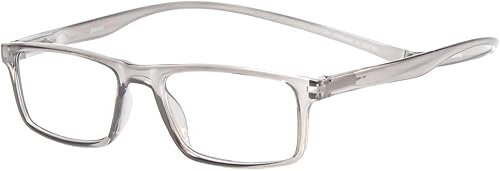 Magz Gramercy Rectangular Reading Glasses Men Women One Power Readers Neck Hanging Magnetic Snap It Rear Connecting