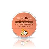 Shea Olein Organic Whipped Shea Butter (Coconut & Papaya Organic Whipped Shea Butter, 8oz)
