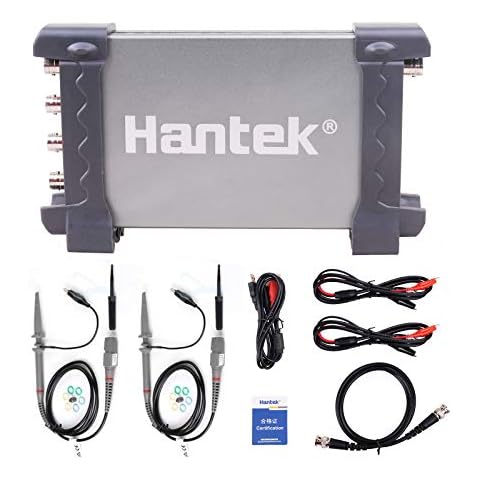 Hantek 6254BD 4-CH Oscilloscope with AWG 250Mhz 1GSa/s 8-pc Set Cover