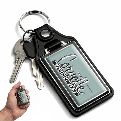 Image of Brotherhood Car Key Chain for Corvette - Classic Models Keychain for Men and Women Gift Key Ring Key Chain