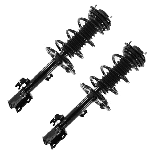 Image of Detroit Axle - 8pc Struts Shocks Kit for 2016-2019 Lexus RX350 2018-2019 RX350L, 2 Front Struts with Coil Springs 2 Rear Shock Absorbers 4 Front Rear Sway Bars 2018 2019 Suspension Replacement