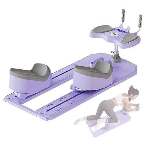 Machine à ramper fitness pour taille et jambes avec réglage 3 vitesses