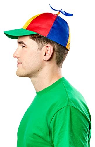 Forum Novelties Unisex Adult Classic Propeller Hat Costume Headwear, Multi, One Size Us #TOP4