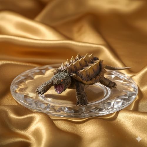 Image of SUPER TOY Realistic Tortoise Dinosaur 10 Inch Turtle Action Figure Showpiece Home Decor Toy for Kids & Adult