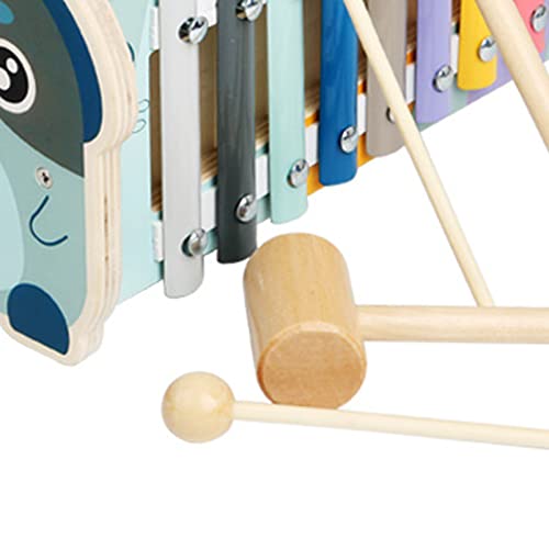 Brinquedo de martelar de madeira Montessori para crianças de 12 meses, brinquedo de desenvolvimento